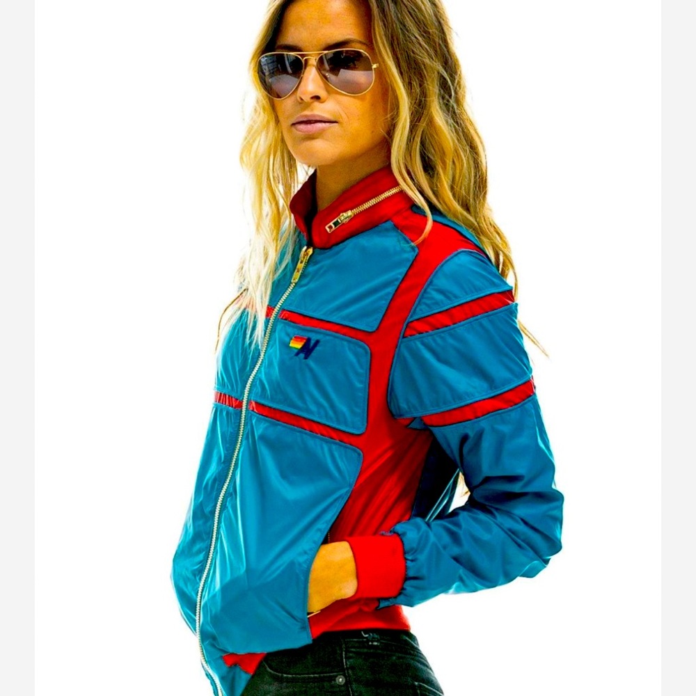 Racer Jacket Ocean | Aviator Nation Womens Outerwear Size Sm / New Condition